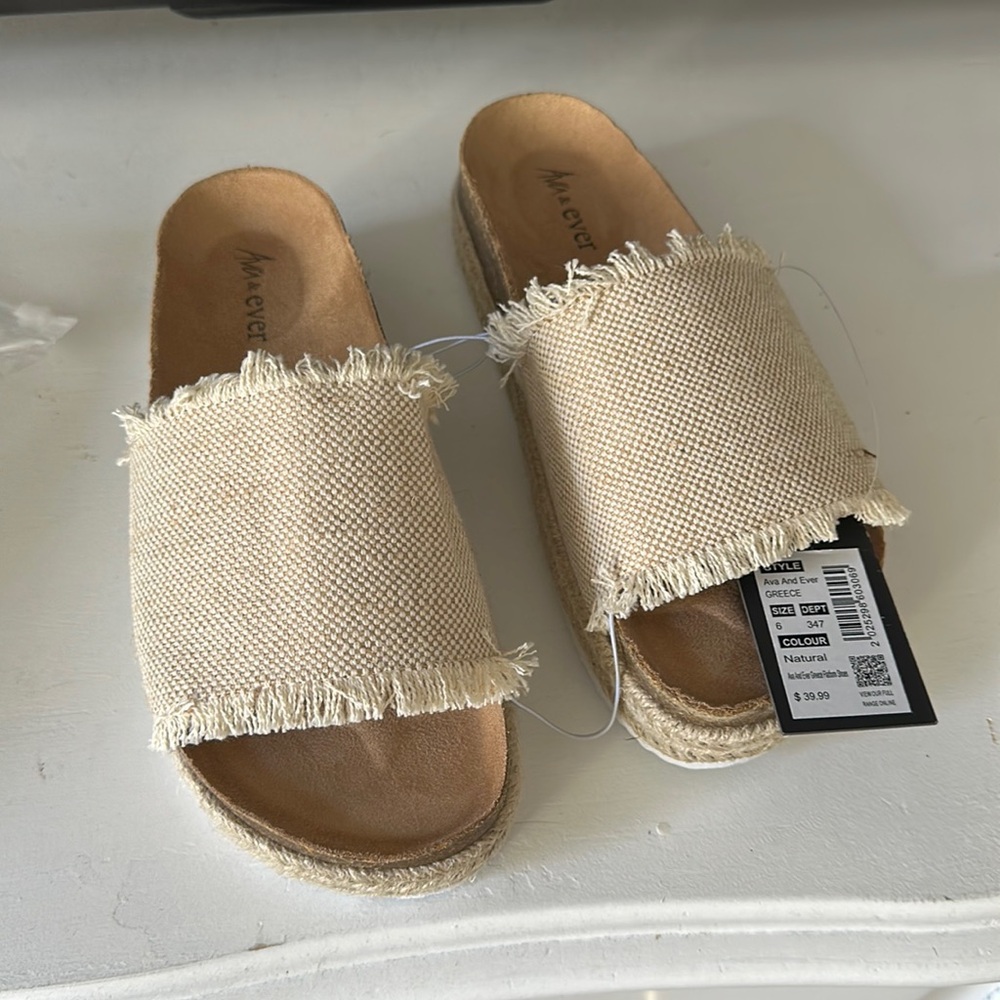 Ava and ever Greece platform sandals